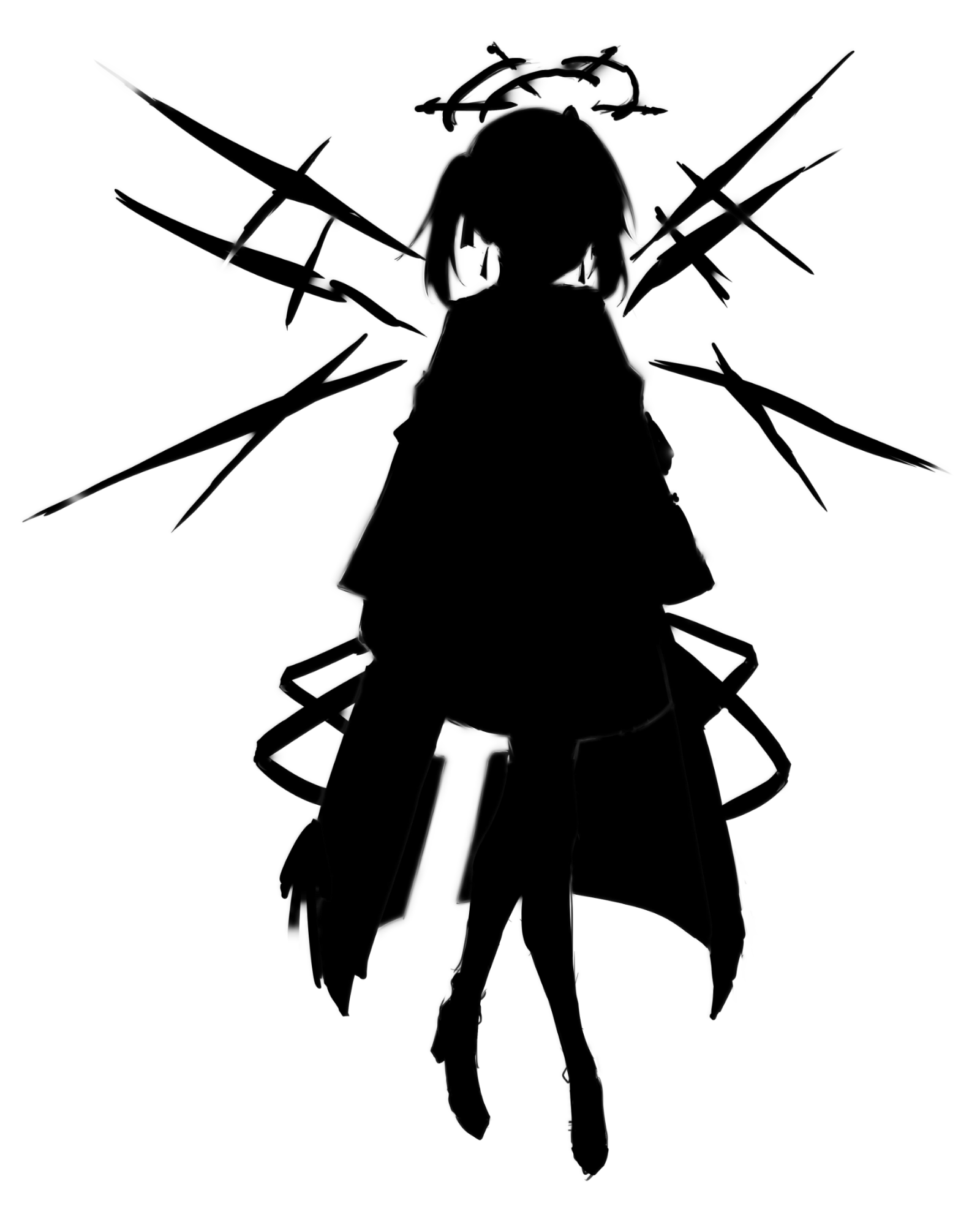 天使の立ち絵