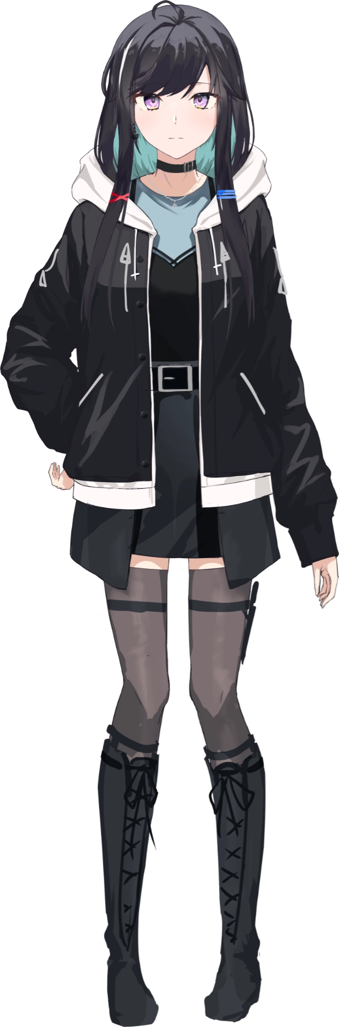 月城湊世の立ち絵